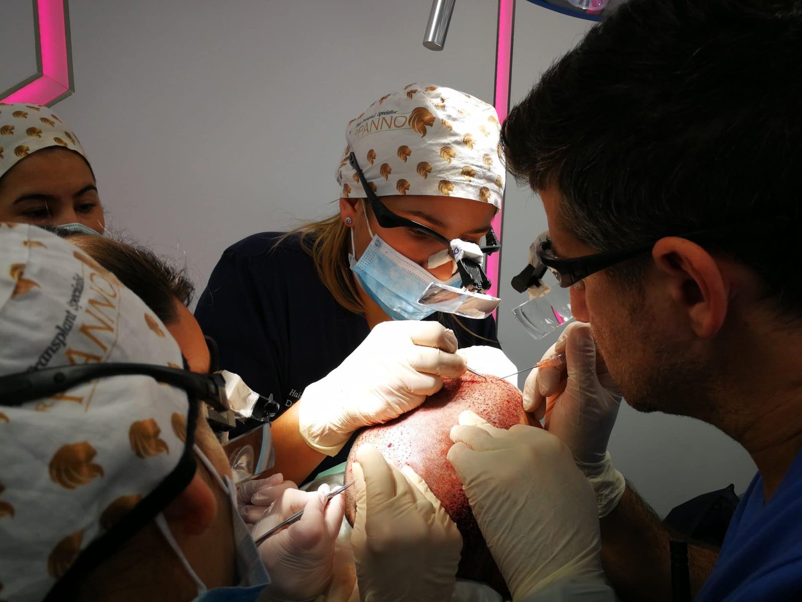 The Dr. Panno Hair Trasplant Clinic Team