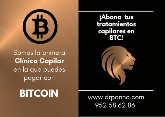 Bitcoin, La Primera Clínica Capilar Con Esta Forma de Pago